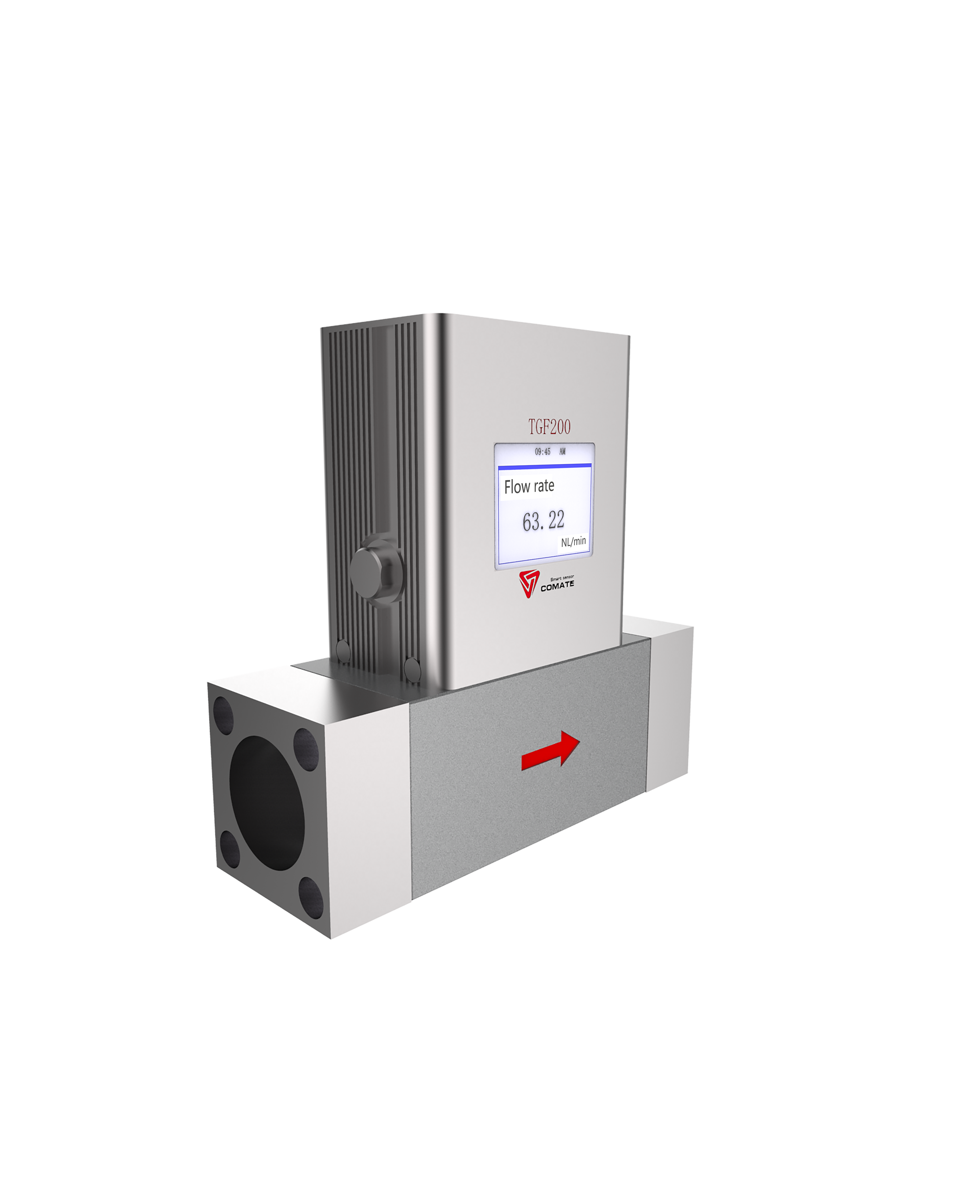 TGF200 Thermal Mass FlowmeterDN10 TGF200 Micro Thermal Mass Flow Meter